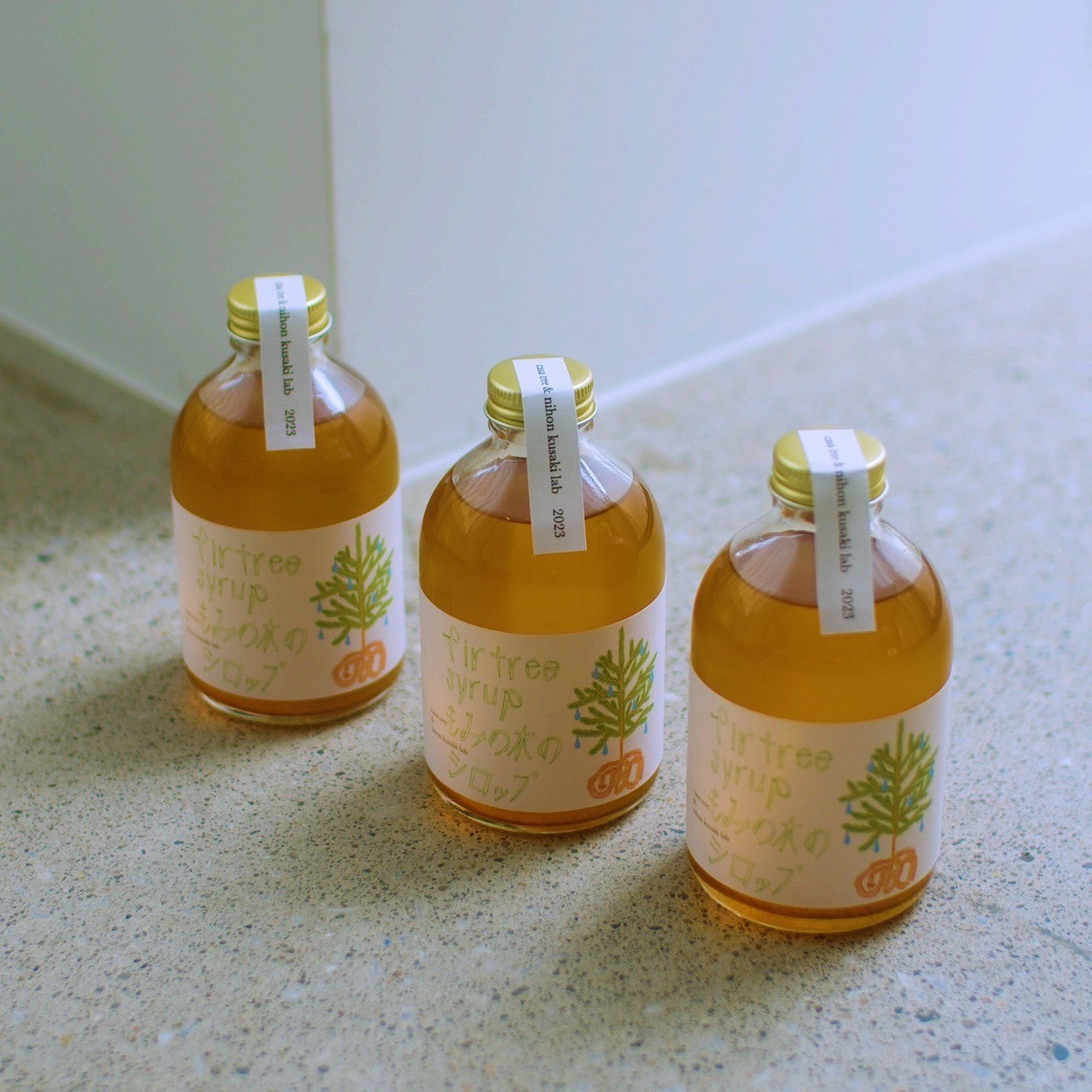 新芽を使ったジン